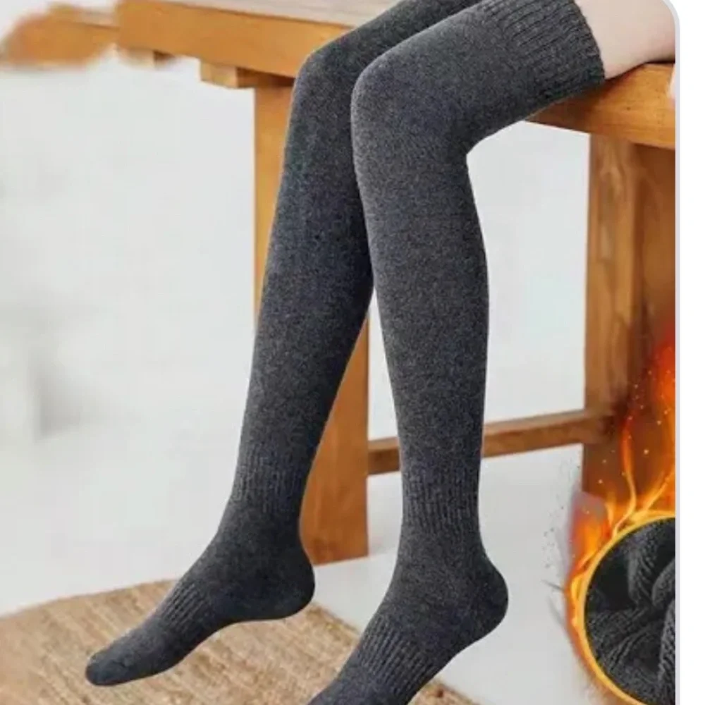Socks New Thigh Over The Knee Knit Long Socks